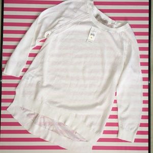 NWT LOFT White Sweater